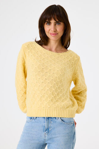 Pull jaune